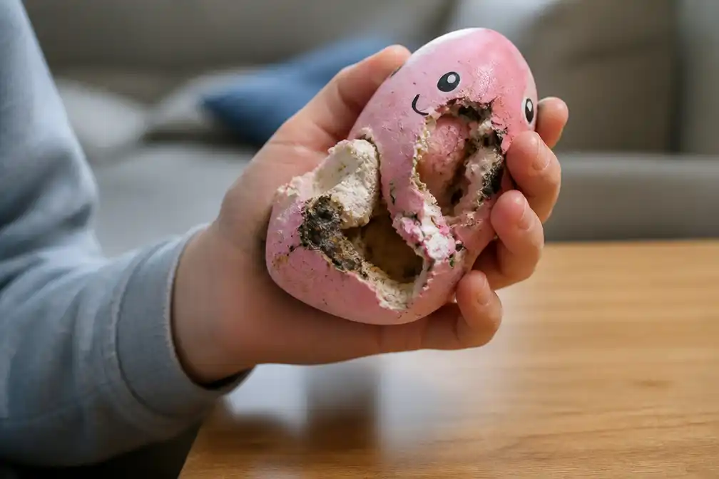 Frankrijk start onderzoek naar ontplofte squishy die jongen (8) brandwonden bezorgde