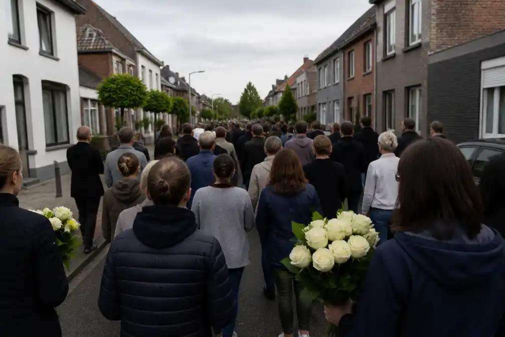 Stille tocht in Merchtem voor Hamza (7), drie verdachten aangehouden